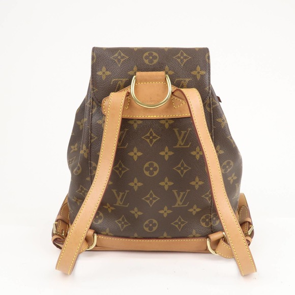Louis Vuitton Classic Monogram Backpack in Rich Brown and Tan - Picture 3 of 16